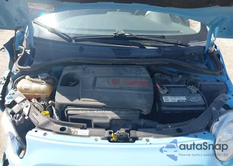 2016 Fiat 500 Retro из США, поврежденный, VIN 3C3CFFCRXGT177181